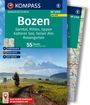 Franziska Baumann: KOMPASS Wanderführer Bozen, Sarntal, Ritten, Eppan, Kalterer See, Seiser Alm, Rosengarten, 55 Touren mit Extra-Tourenkarte, Buch