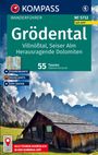 Raphaela Moczynski: KOMPASS Wanderführer Grödental, Villnößtal, Seiser Alm, Herausragende Dolomiten, 55 Touren mit Extra-Tourenkarte, Buch