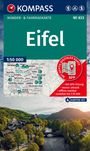 : KOMPASS Wanderkarten-Set 833 Eifel (4 Karten) 1:50.000, KRT