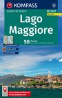 : KOMPASS Wanderführer Lago Maggiore, 50 Touren mit Extra-Tourenkarte, Buch