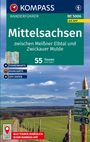 : KOMPASS Wanderführer Mittelsachsen zwischen Meißner Elbtal und Zwickauer Mulde, 55 Touren mit Extra-Tourenkarte, Buch