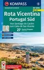 Joachim Rau: KOMPASS Wanderführer Rota Vicentina, Portugal Süd: Von Santiago do Cacém zum Cabo de Sao Vicente, 27 Etappen/Touren mit Extra-Tourenkarte, Buch