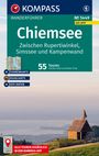 Walter Theil: KOMPASS Wanderführer Chiemsee, Zwischen Rupertiwinkel, Simssee und Kampenwand, 55 Touren mit Extra-Tourenkarte, Buch