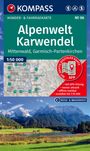 : KOMPASS Wanderkarte 6 Alpenwelt Karwendel Mittenwald, Garmisch-Partenkirchen 1:50.000, KRT