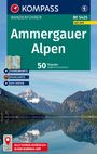 Siegfried Garnweidner: KOMPASS Wanderführer Ammergauer Alpen, 50 Touren mit Extra-Tourenkarte, Buch