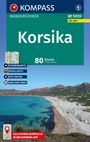 Peter Mertz: KOMPASS Wanderführer Korsika, 80 Touren mit Extra-Tourenkarte, Buch