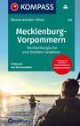 KOMPASS Wasserwanderatlas Mecklenburg-Vorpommern, Mecklenburgische und Bodden-Gewässer, Buch