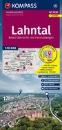 KOMPASS Fahrradkarte 3339 Lahntal mit Knotenpunkten 1:70.000, KRT