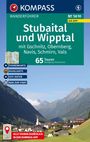 Wolfgang Heitzmann: KOMPASS Wanderführer Stubaital und Wipptal mit Gschnitz, Obernberg, Navis, Schmirn, Vals, 65 Touren mit Extra-Tourenkarte, Buch