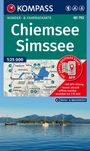 KOMPASS Wanderkarte 792 Chiemsee, Simssee 1:25.000, KRT