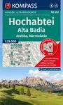 KOMPASS Wanderkarte 652 Hochabtei / Alta Badia, Arabba , Marmolada 1:25.000, KRT