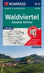 KOMPASS Wanderkarten-Set 203 Waldviertel, Kamptal, Wachau (2 Karten) 1:50.000, KRT