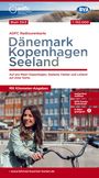 BVA ADFC Radtourenkarte Dänemark, Kopenhagen, Seeland 1:150.000, KRT