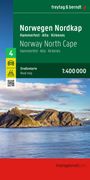 freytag & berndt Straßenkarte Norwegen Nordkap, Hammerfest - Alta - Kirkenes 1:400.000, KRT