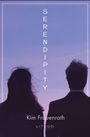 SERENDIPITY, Kim Frauenrath, LITEGO. Zwei Silhouetten von Personen vor einem violetten Himmel.