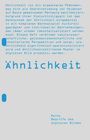 Hubertus Kohle Stefanie Schneider: Ähnlichkeit, Buch