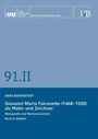 Oben: "Dissertationen der LMU". Titel: "Giovanni Maria Falconetto (1468–1535) als Maler und Zeichner". Unten: Logos der LMU.