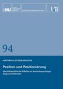 Titel: „Position und Positionierung“. Autor: Antonia Leitgeb-Busche. Dissertation LMU, Identitätspolitik im deutschsprachigen Theater.