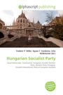 Alphascript publishing, "Hungarian Socialist Party". Eine Treppe führt zu einer prachtvollen, alten Kirche.