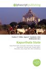 alphascript publishing. Frederic P. Miller, Agnes F. Vandome, John McBrewster (Ed.). Kapurthala State. Tempel im Hintergrund.