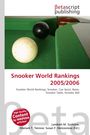 Snooker World Rankings 2005/2006, Buch