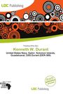 Titel: "Kenneth W. Durant", darunter Marine-Themen. Bunte, kreisförmige Muster auf orange, schwarz und weiß.