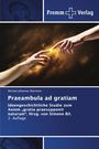 Fromm Verlag. Praeambula ad gratiam. Zwei Hände berühren sich in einer himmlischen Szene mit strahlendem Licht.