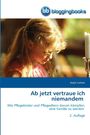Titel: "Ab jetzt vertraue ich niemandem". Autor: Ralph Gehrke. Ein Kind schaut konzentriert, Kerze im Vordergrund. Logo: "bloggingbooks".