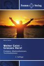 "Fromm Verlag" und "Weiter Geist – Grosses Herz! Predigten, Bibelmeditationen, Textmeditationen, 2. Auflage". Silhouette bei Sonnenuntergang.