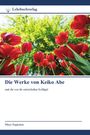 "Die Werke von Keiko Abe und die von ihr entwickelten Schlägel" von Mayu Sugiyama; rote Blumen vor grünem Baum.