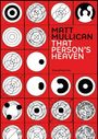 "Matt Mullican That Person's Heaven, SilvanaEditoriale" mit vielen schwarz-weißen Kreismustern auf rotem Hintergrund.