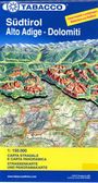 : Strassenkarte Südtirol / Alto Adige - Dolomiti 1:150 000, KRT