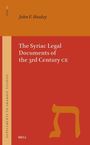 John Francis Healey: The Syriac Legal Documents of the 3rd Century CE, Buch