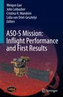 Buchtitel: "ASO-S Mission: Inflight Performance and First Results", Herausgeber: Weiqun Gan u.a., Bild eines Satelliten.