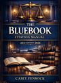 "The Bluebook Citation Manual 22nd Edition 2026 Casey Fenwick." Illustration: Waage, Bücher, Schreibtisch, offenes Buch.