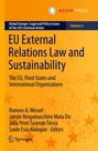 Titel: "EU External Relations Law and Sustainability". Herausgeber: Ramses A. Wessel und andere. Gelbes Cover mit Weltkarte.