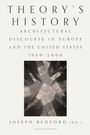 "THEORY’S HISTORY: Architectural Discourse in Europe and the United States 1960–2000. Joseph Bedford (ed.), Leuven University Press." Darunter ein abstraktes Bild in Grautönen.