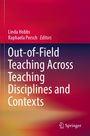 Buchtitel: "Out-of-Field Teaching Across Teaching Disciplines and Contexts", Herausgeber: Linda Hobbs, Raphaela Porsch. Verwischter Farbverlauf.