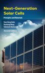 „Next-Generation Solar Cells. Principles and Materials. Yoon-Bong Hahn, Yousheng Wang, Tahmineh Mahmoudi. Second Edition.“ Fotografie von Solarpanels unter bewölktem Himmel.