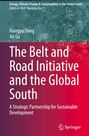 Buchtitel: "The Belt and Road Initiative and the Global South". Autoren: Xiangyu Dong, Jin Gu. Hintergrund mit Hexagonen.
