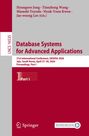 Database Systems for Advanced Applications, Buch