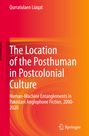Der Titel lautet: "The Location of the Posthuman in Postcolonial Culture". Orangefarbiger Hintergrund, Springer-Logo.