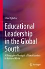 Titel: "Educational Leadership in the Global South". Autor: Izhar Oplatka. Hintergrund: Bunte Farbverläufe. Springer-Logo.