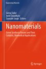 "Nanomaterials: Green Synthesis Routes and Their Catalytic, Biomedical Applications, Giriraj Tailor, Jyoti Chaudhary, Saurabh Singh." Oberer Teil blau, unterer Teil rot. Springer-Logo unten.