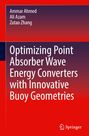 Text: "Optimizing Point Absorber Wave Energy Converters with Innovative Buoy Geometries." Roter Hintergrund, Springer-Logo unten.