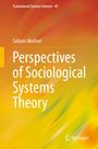 Titel: "Perspectives of Sociological Systems Theory" von Saburo Akahori. Bunter Hintergrund. Logo unten.