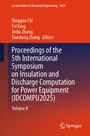 Text: "Lecture Notes in Electrical Engineering 1639", "Qingguo Chi, Fei Yang, Jinbo Zhang, Tiandong Zhang Editors", "Proceedings of the 5th International Symposium on Insulation and Discharge Computation for Power Equipment (IDCOMPU2025) Volume II". Unten rechts ist das Springer-Logo.