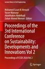 "Proceedings of the 3rd International Conference on Sustainability: Developments and Innovations Vol 2." Rotes Cover.