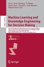 Machine Learning and Knowledge Engineering for Decision Making, Buch