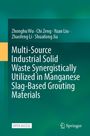 Titel: "Multi-Source Industrial Solid Waste Synergistically Utilized in Manganese Slag-Based Grouting Materials". Autoren: Zhonghu Wu, Chi Zeng, Yuan Liu, Zhaofeng Li, Shuailong Jia. Springer-Logo unten.